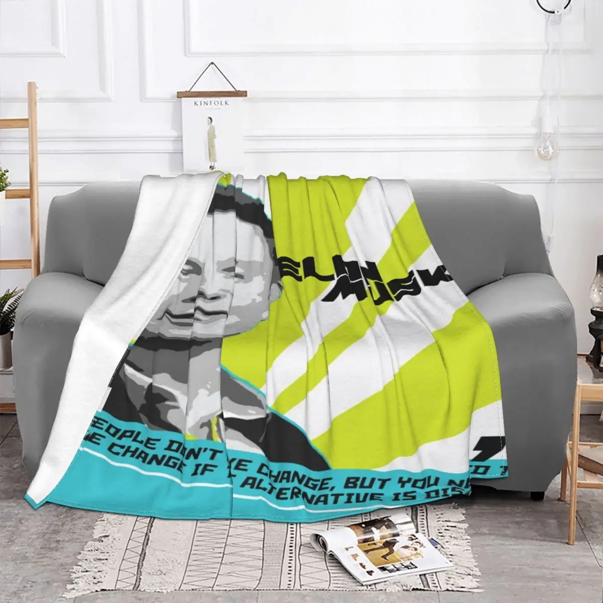 Elon Musk 1614 Plush Bed Blankets Blankets And Throws Throw Blanket