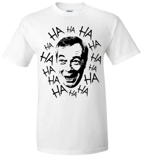 NIGEL FARAGE T-shirt - XS-5XL - Brexit Boris Johnson Conservatives Leave Party