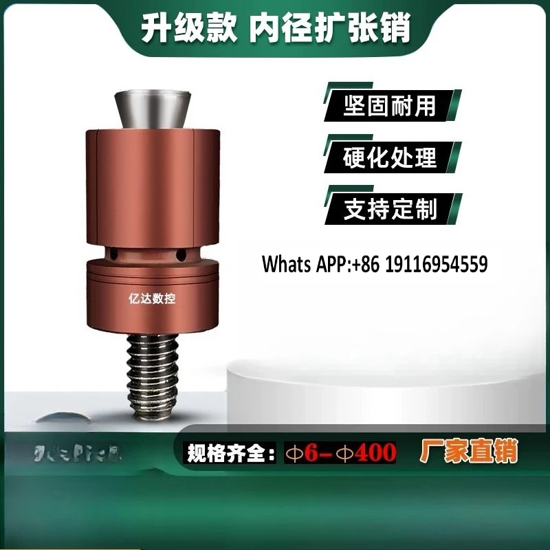 10 buah chuck penyangga dalam untuk mesin CNC, penyetel posisi penegangan lubang dalam manual