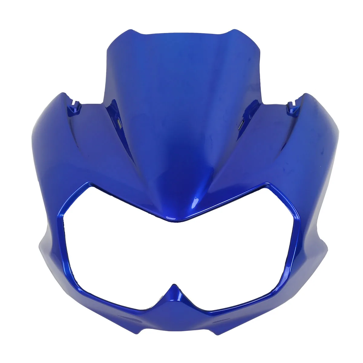 Motorcycle Blue/White Upper Front Fairing Cowl Nose for Kawasaki Z750 2004-2006 2005 ABS plastic