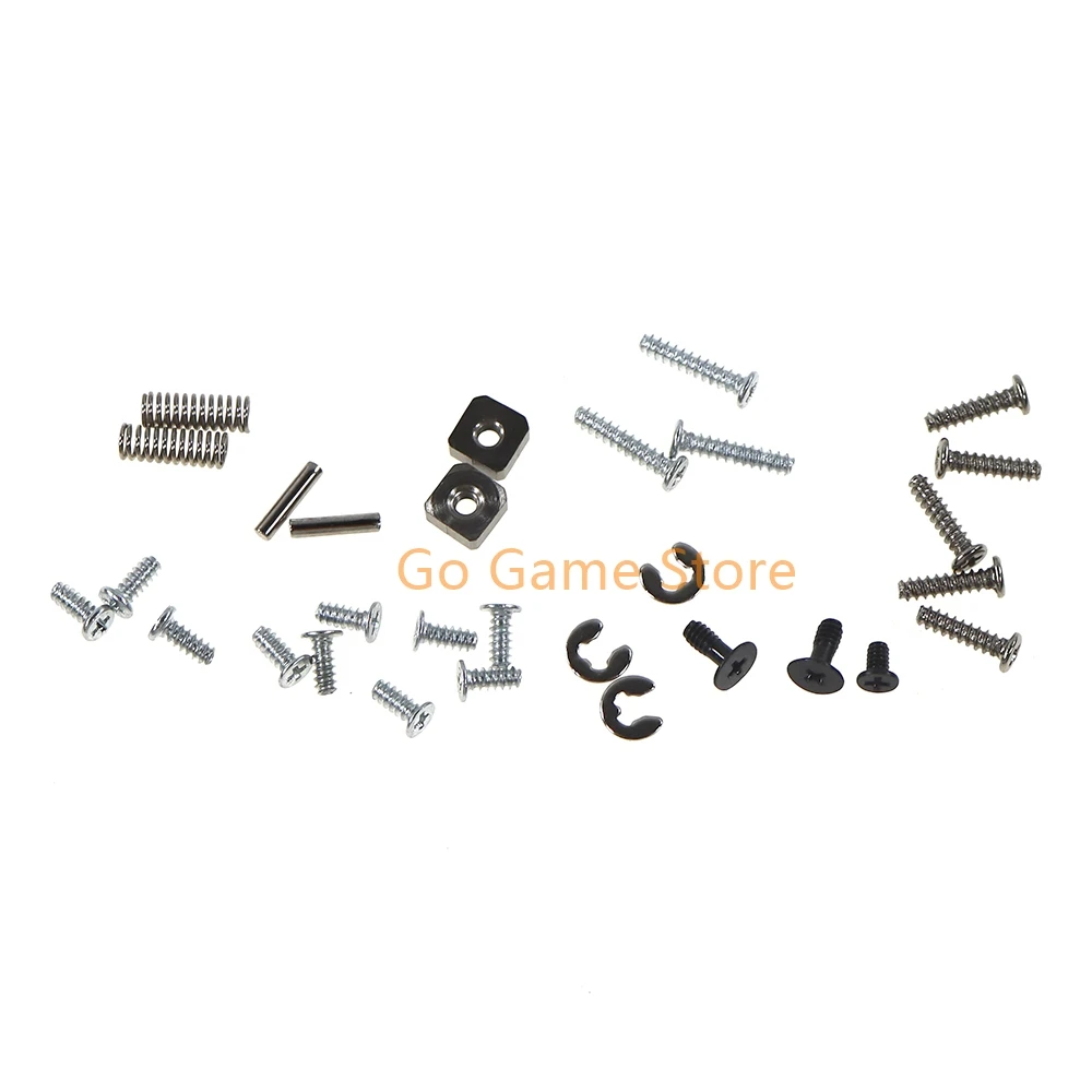 20sets Rplacement Full Set Screws For 3DSLL 3DSXL Metal Parts LR Spring Nut For 3DSXL/LL Console