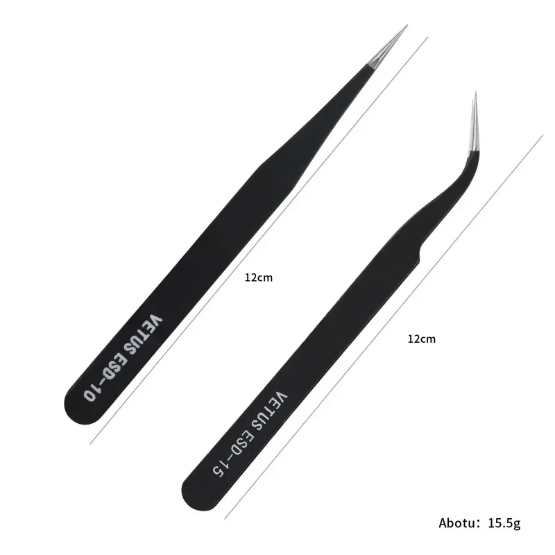 كوع من الفولاذ المقاوم للصدأ، رأس مستقيم لتعزيز الأظافر، ملاقط الأظافر، إدخال الماس، إزالة الماس، أدوات تعزيز الأظافر