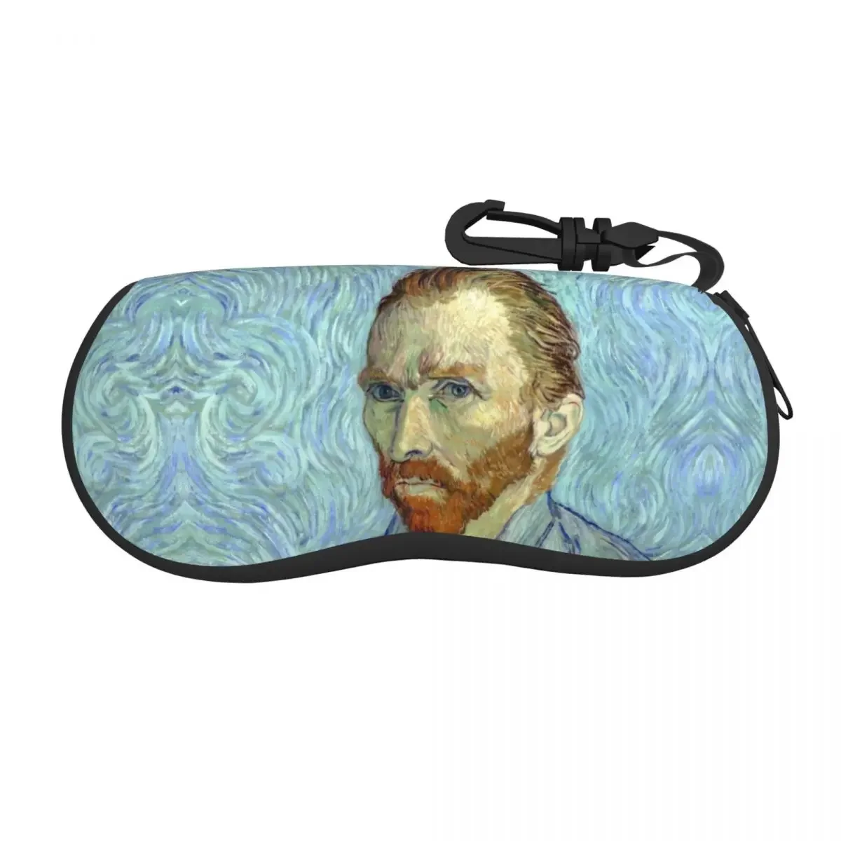 Self-portrait Of Vincent Van Gogh Sunglasses Soft Case Neoprene Zipper Shell Eyeglass Case Custom Protective Box For Glasses