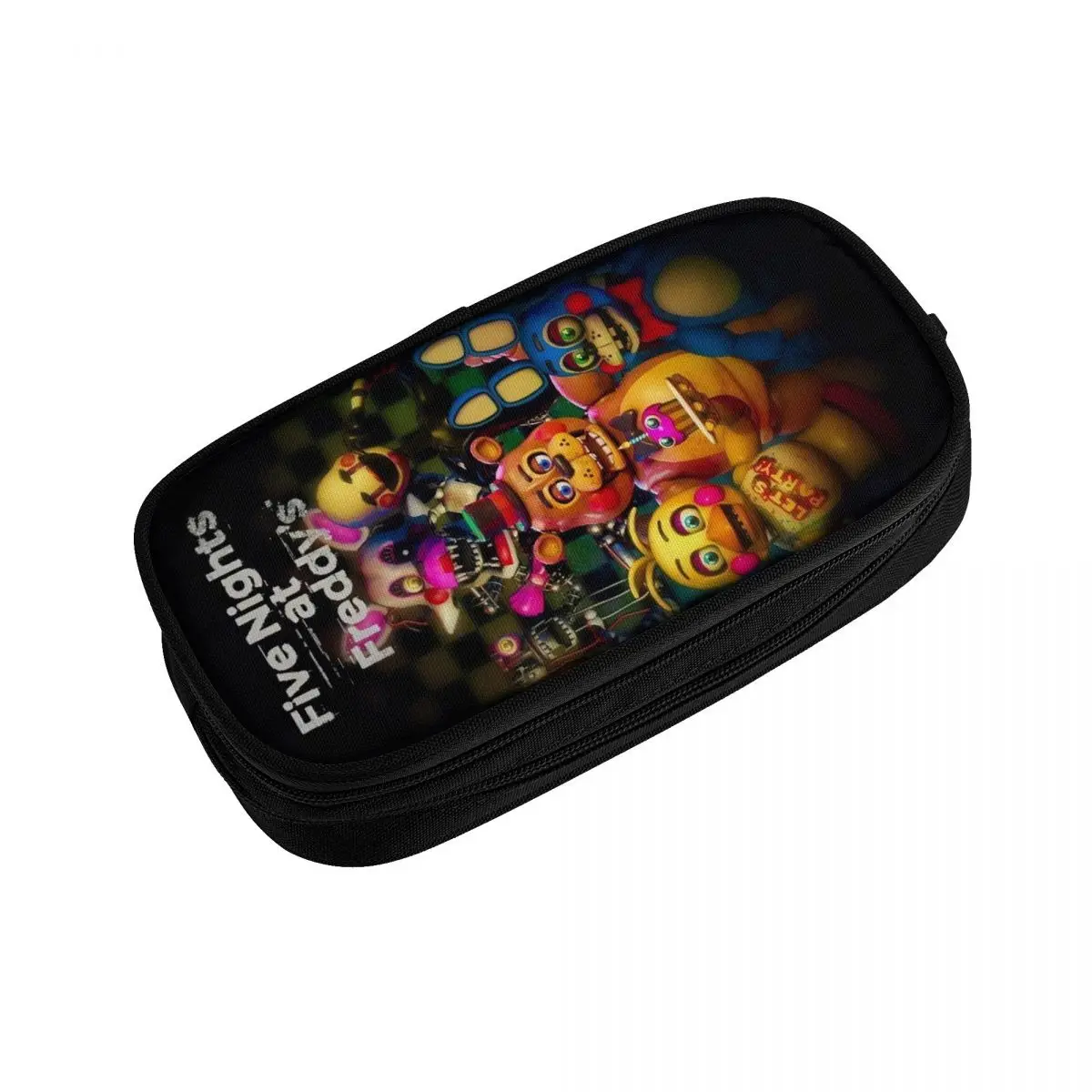 خمس ليال في حقائب أقلام أنيمي فريدي للفتيان والفتيات ، لعبة تخزين كبيرة ، حقيبة صندوق أقلام ، اكسسوارات مدرسية #3