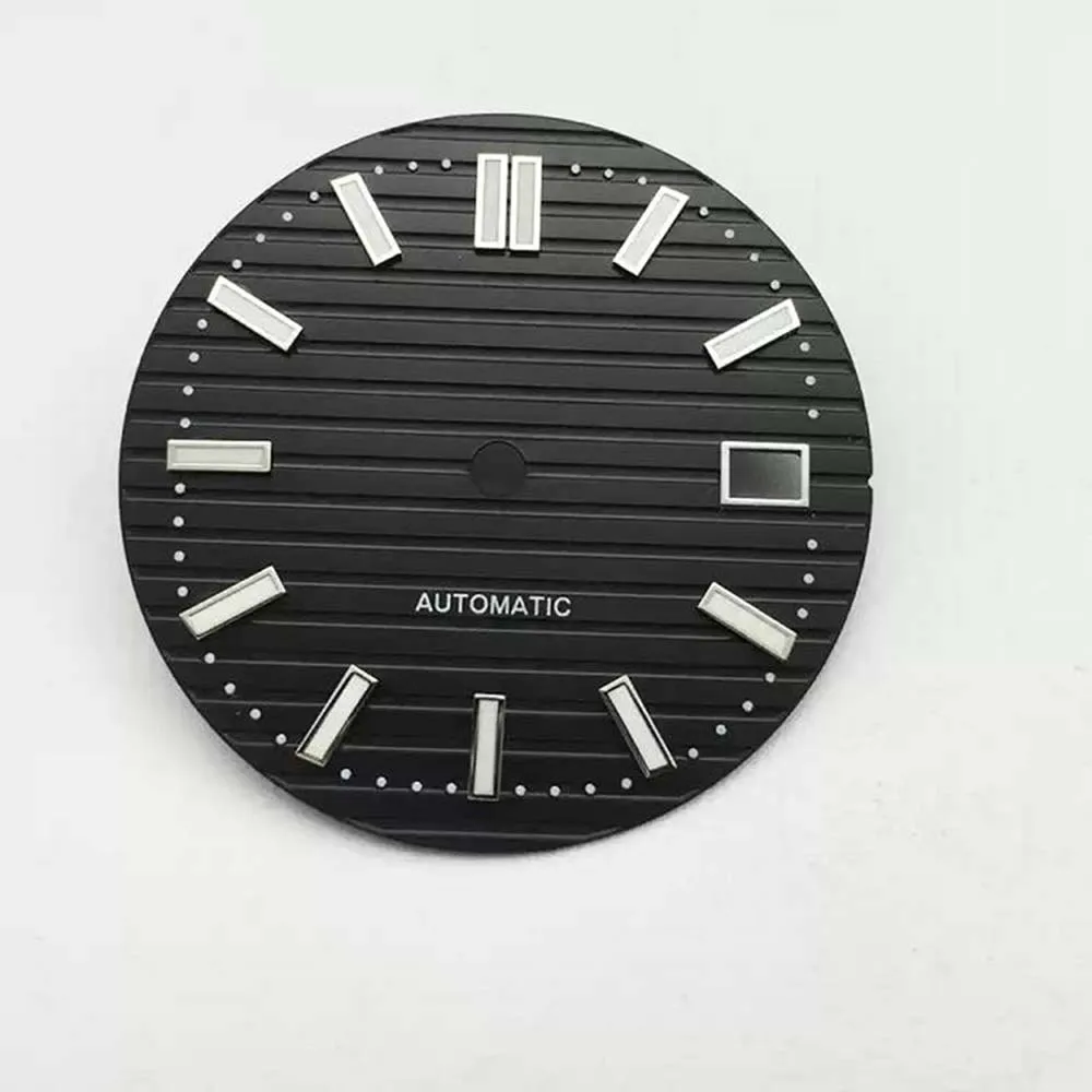 NH35 Dial 29.8mm, 3D Nails Green Luminous Watch Faces, for NH35/NH36 Movement Single Calendar Watch Dial Watch Accessories - Image 4