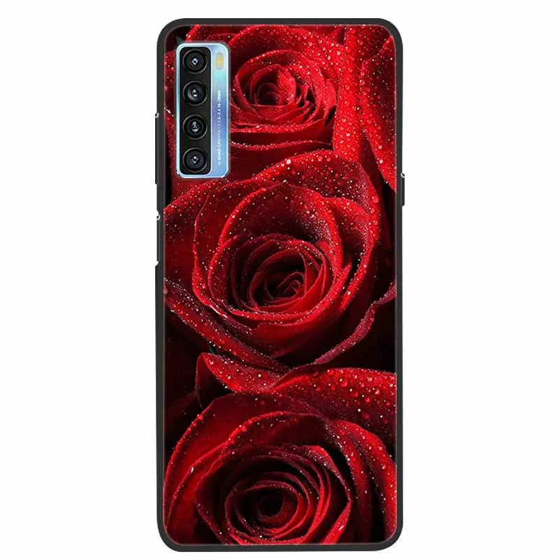 Phone Case For TCL 20L Back Cover Case 20 L Shockproof Black Silicone Soft Funda For TCL 20 Lite Plus 20S Case 20 S 6.67\