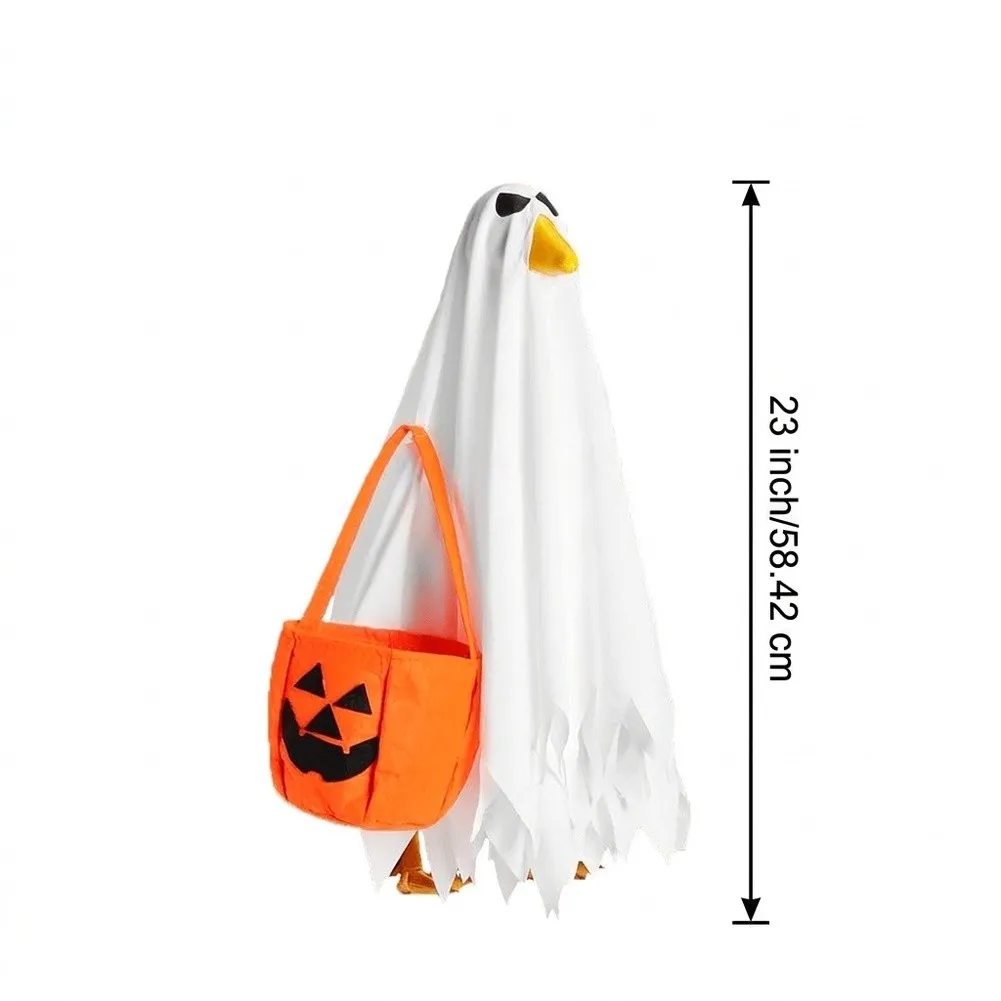 Pumpkin and Geese Themed For Halloween Porch Decoration Set Designed for Outdoor Durability and Festive Seasonal