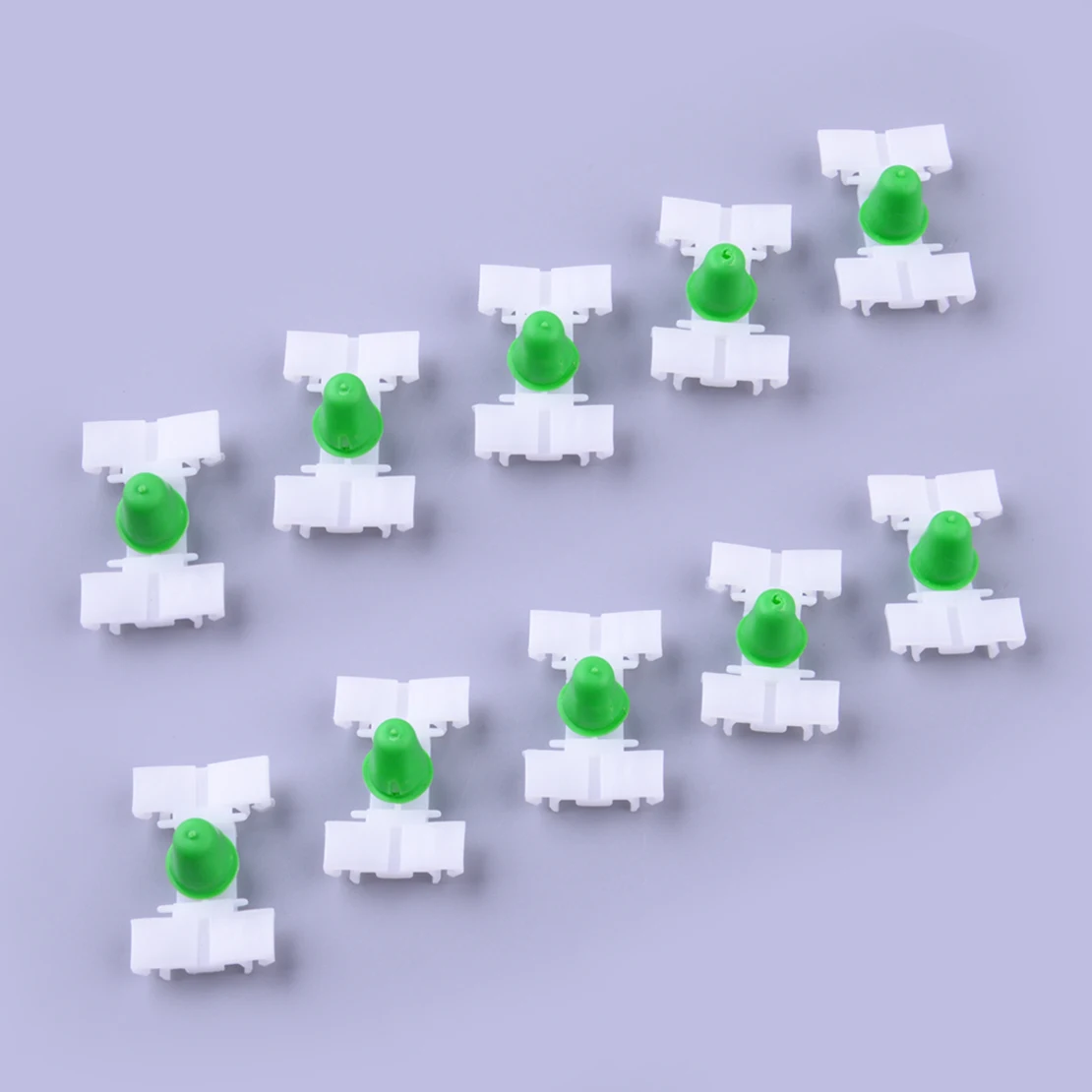 

10pcs/Set Front Door Side Moulding Fastener Clips with Rubber Boot 51132251394 Fit for BMW E36 MINI