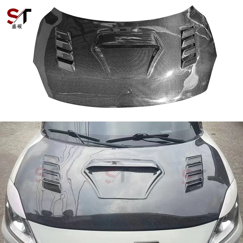 

Подходит для Suzuki Swift ZC33S, крышка для открытия капота из углеродного волокна, модифицированная передняя крышка, окружающая среда