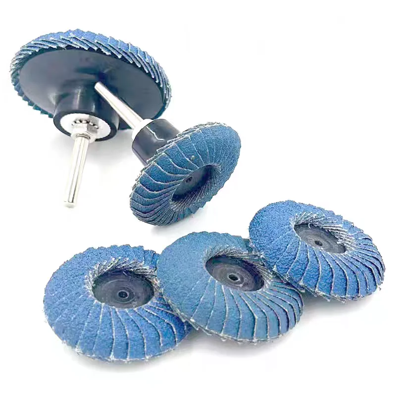 2-inch、3-inch Torque Arc Edge-Wrapped Hundred-Blade Arc Semi-Wrapped Grinding Arc Circular Seam Grinding Disc Grinding Wheel