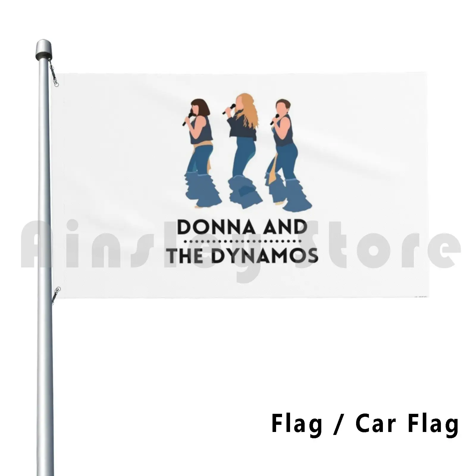 Donna y los dinamos decoración al aire libre bandera bandera del coche Mia Donna los dinamos donna y los dinamos Meryl Streep
