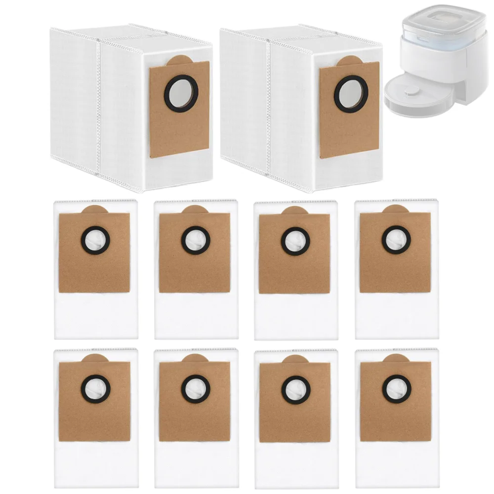 Compatible with Lefant M3 / M3 MAX / M3L Robot Vacuum Cleaner, 3.2L Large‑Capacity Disposable Replacement Dust Bag Accessories