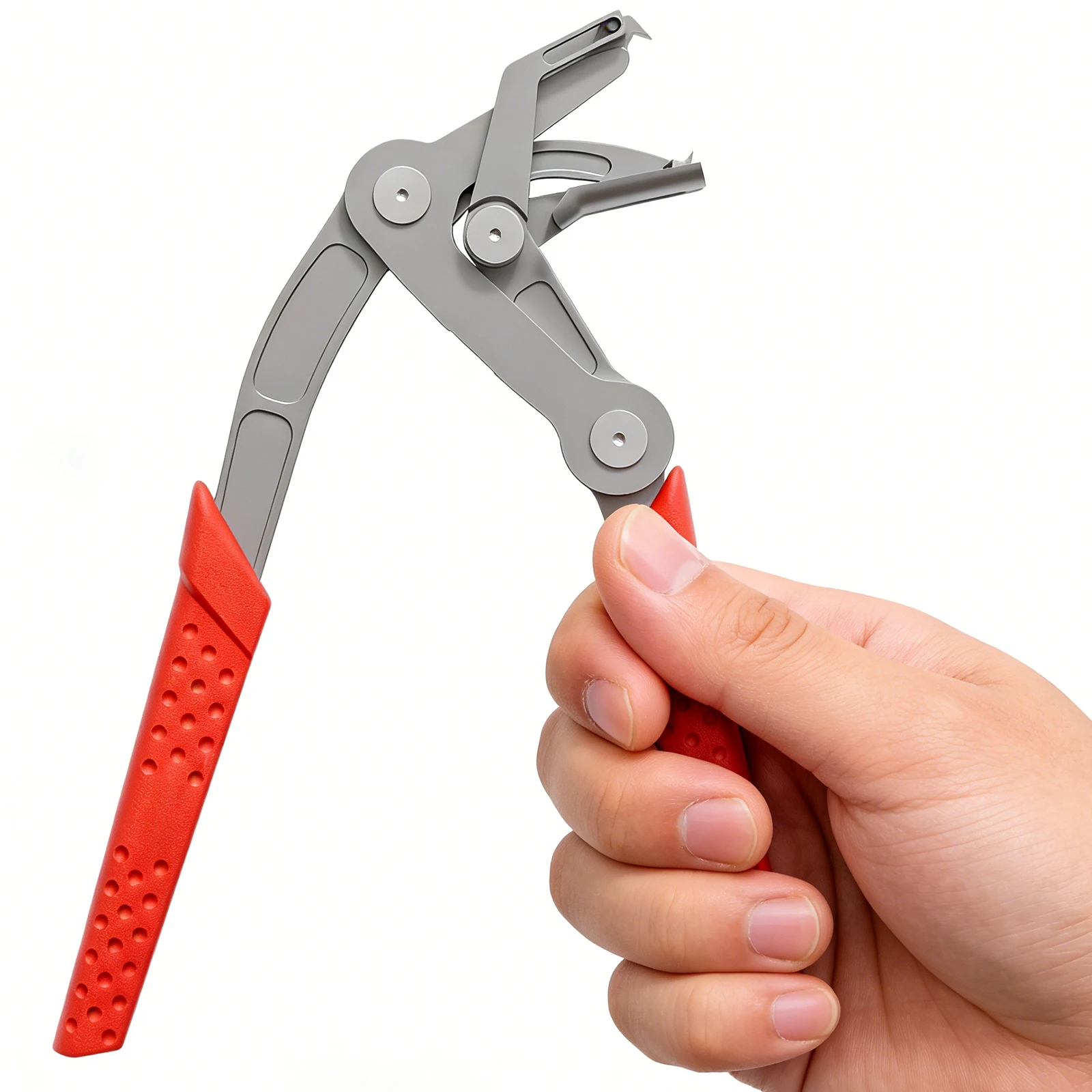 Fastener Clip Removal Pliers with Spring-Loaded Lever Auto Clip Removal Pliers for Auto Door Panels Interior & Exterior Trim