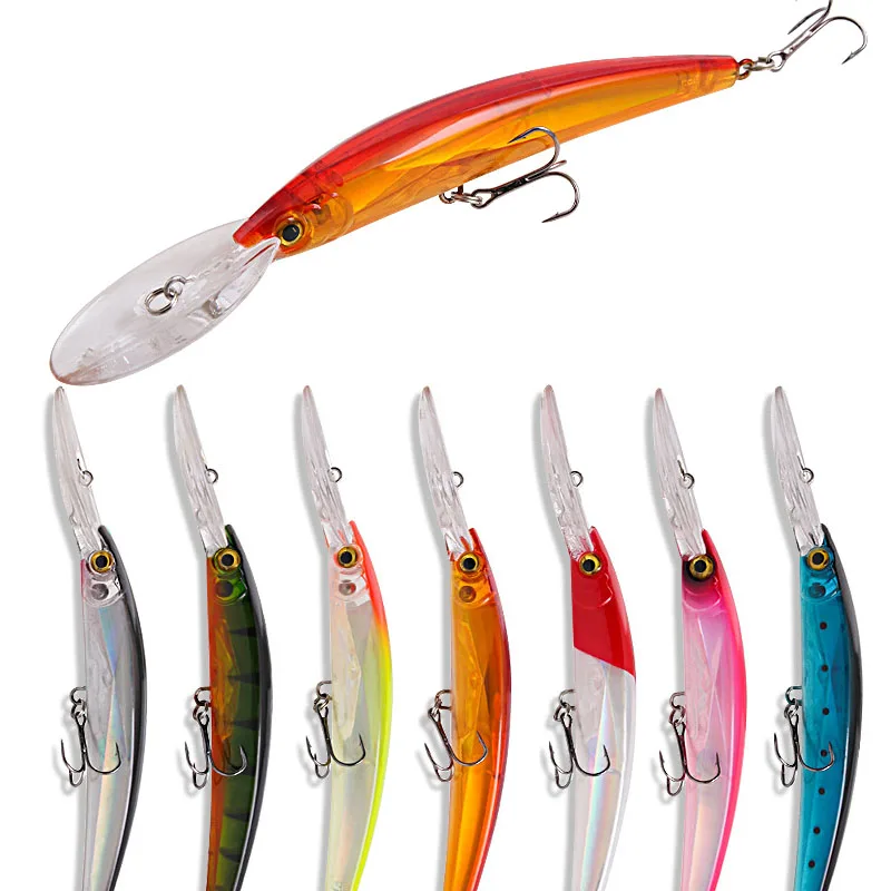 Swimbait flotante para lucio trolling – Imitación pececillos - imagen 3