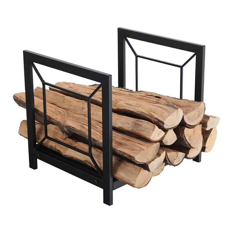 

Detachable small firewood rack Fire wood storage stacking rack