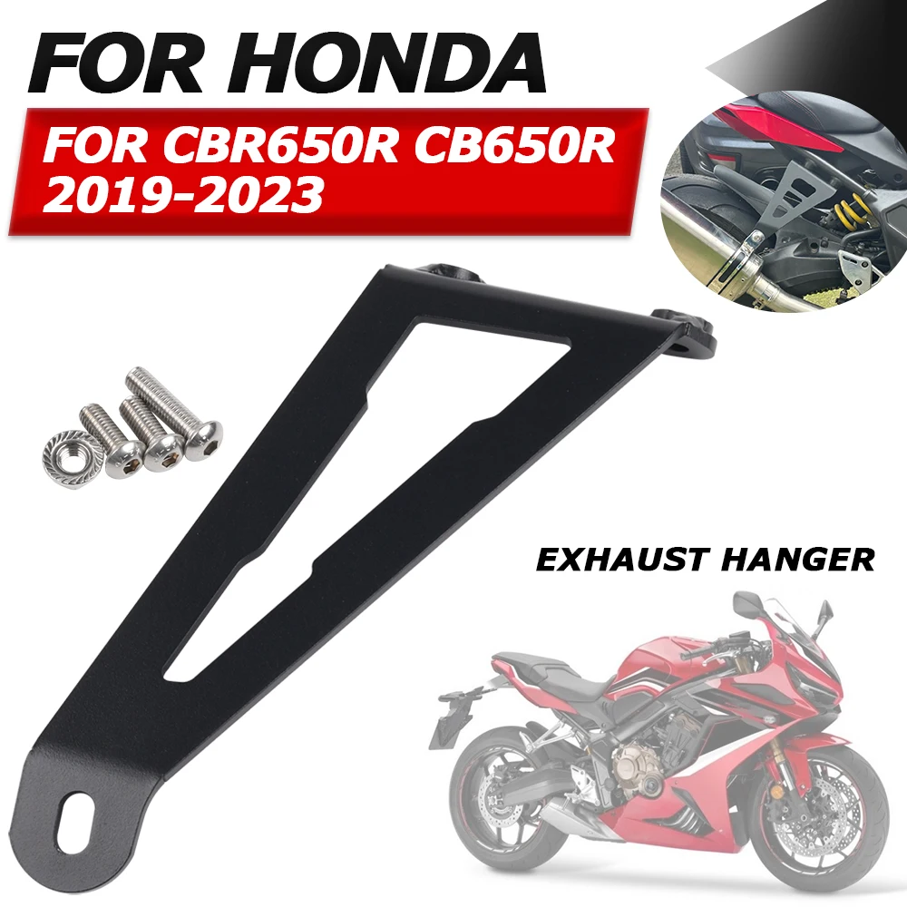 

Motorcycle Exhaust Pipes Hanger Bracket Muffler Support For Honda CBR650R CB650R CBR 650 R CB 650R CBR650 R 2019 2020 2021 2022