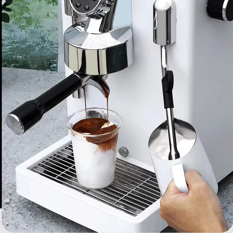 

Espresso Machine Commercial Grade Extraction Best Coffee Machine For Home Barista Milk Bubble Steam Stick (home/cafe)