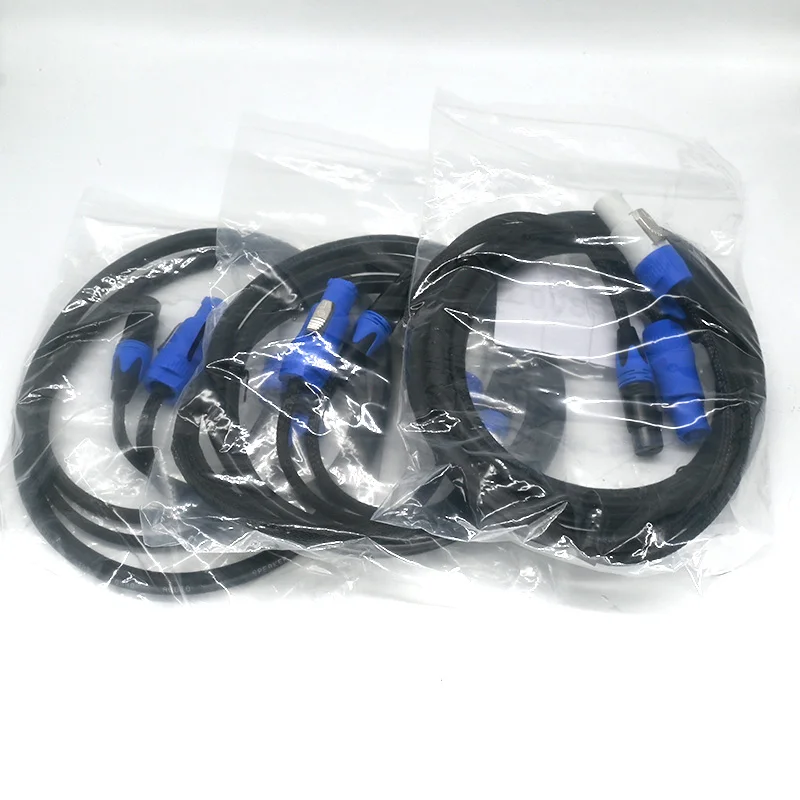 Heavy Duty 2.5mm Powercon/XLR Combi 3 x 2,5mm² Cable 1m 2m 3m 5m AC Power Signal Combo Kabel for DJ Stage Lighting