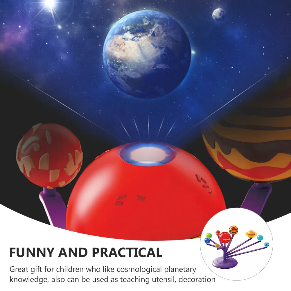 

1Set Planet Plaything Safe Eco-Friendly Durable Kids Educational Tool Fun Realistic Cosmological Knowledge Astronomical Toy