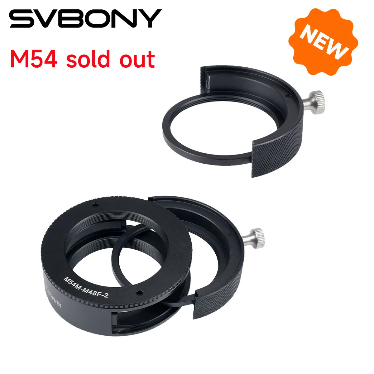 Svbony SV226 M42/M54 tiroir filtrant Double renfort magnétique commutation à double support pour la photographie de télescope de ciel profond
