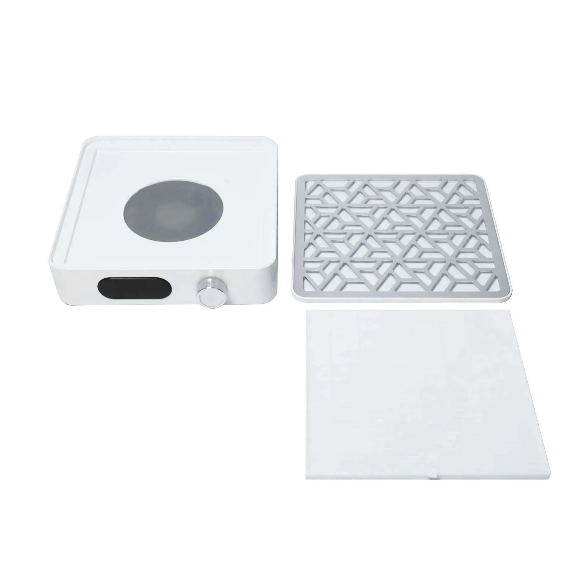 مكنسة كهربائية للأظافر عالية الطاقة، شفط كبير 4500 دورة في الدقيقة، تلميع، إزالة الأظافر، إزالة الغبار والتصفية