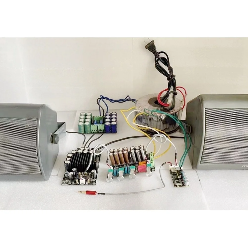 TPA3255 HIFI Stereo Audio Board Class D Amplifier- 315W Per Channel 4 Ohm Low Noise Power Supply DIY Electronics Repair Tool Kit