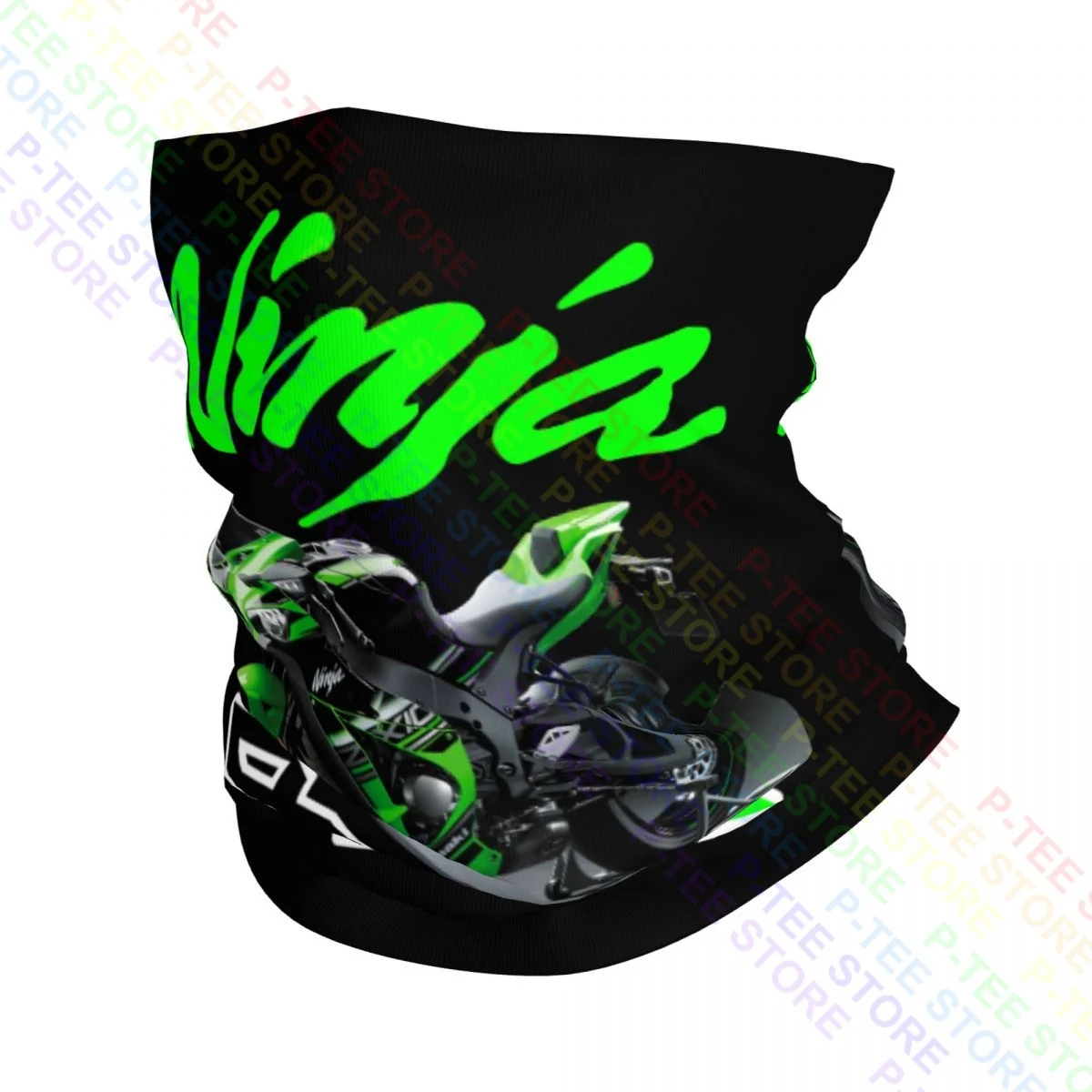 Wsbk Ninja Zx-10R & Zx-10Rr Leher Gaiter Bandana Syal Wajah Masker Lembut Anti-uv Outdoor Olahraga