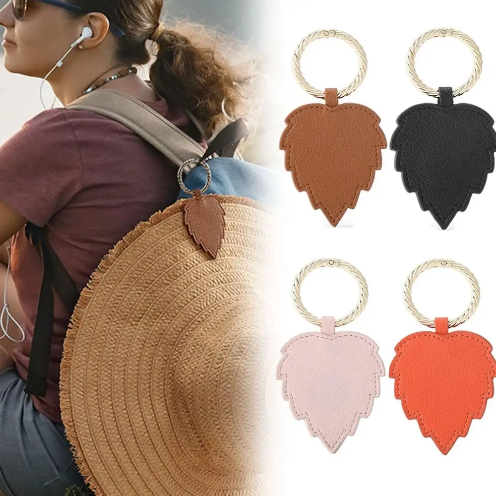 Magnetic Travel Hat Clip PU Leather Hat Bag Clips Hat Holder For Luggage Traveling Bags Accessories