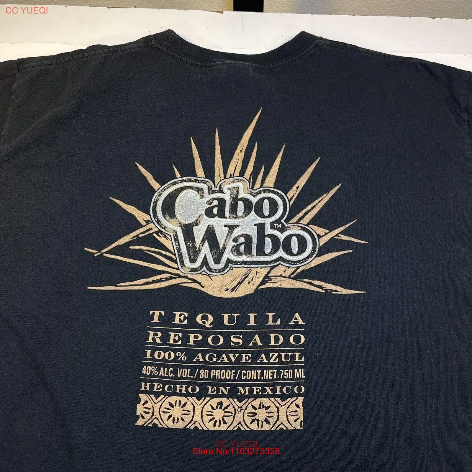 Фирменная футболка для дайвинга Sammy Hagar Cabo Wabo Cantina Sz Мужская XXL