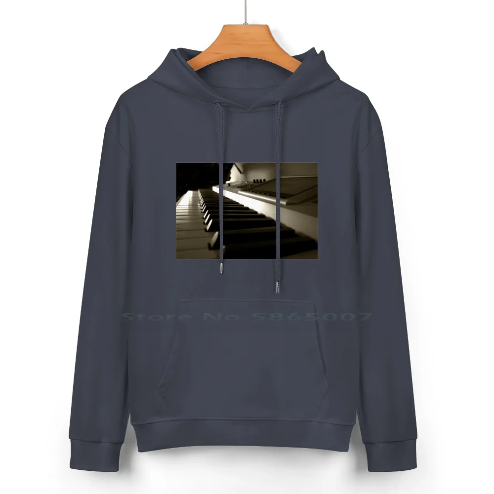 Fantom Ize Cotton Hoodie Sweater 24 Colors Roland Fantom G8 Keyboard Synthesiser Piano Black White Ebony Ivory Keys Musician