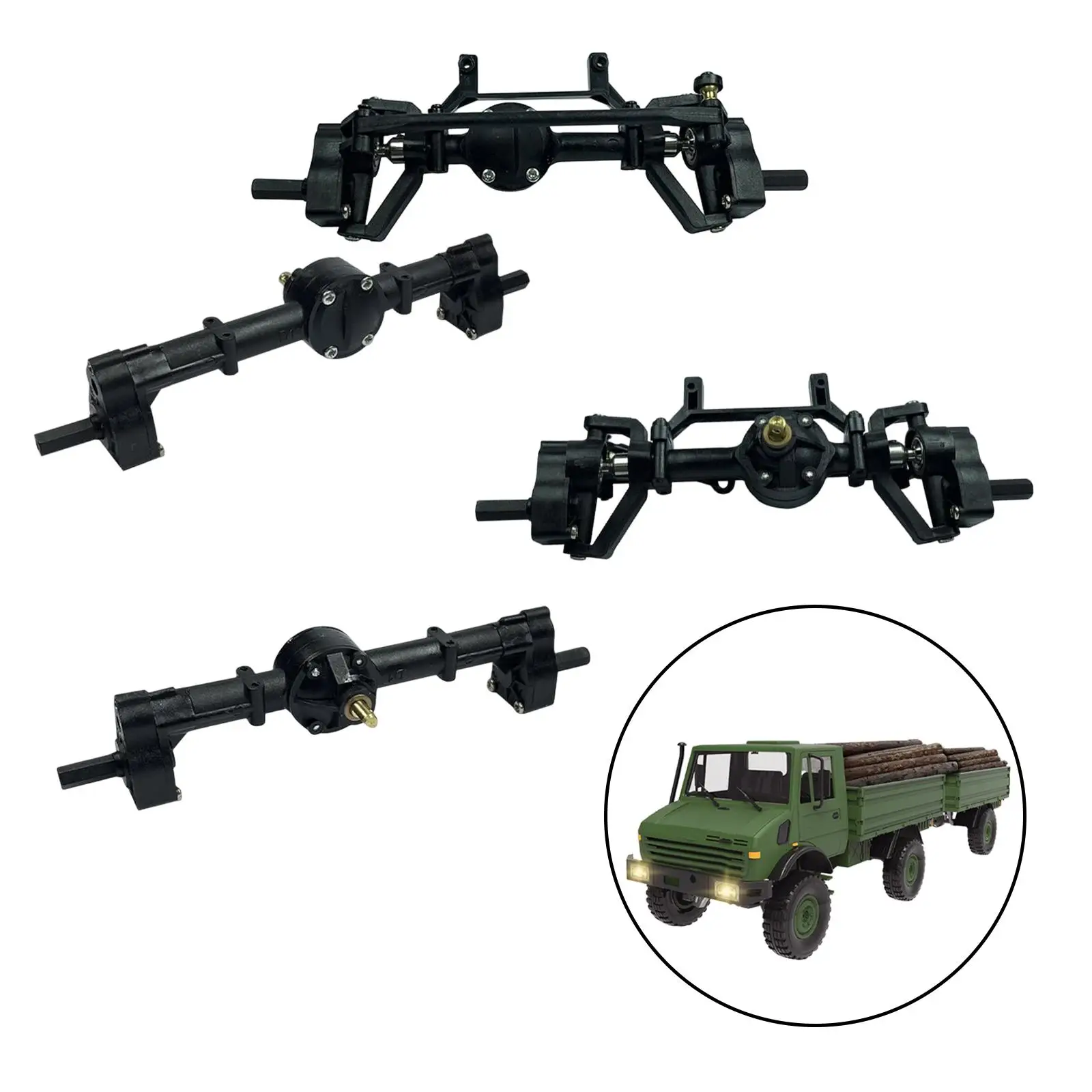 1/12 Anhänger Ersatzteile RC Crawler Auto Modell Tor Brücke für ferngesteuertes Fahrzeug