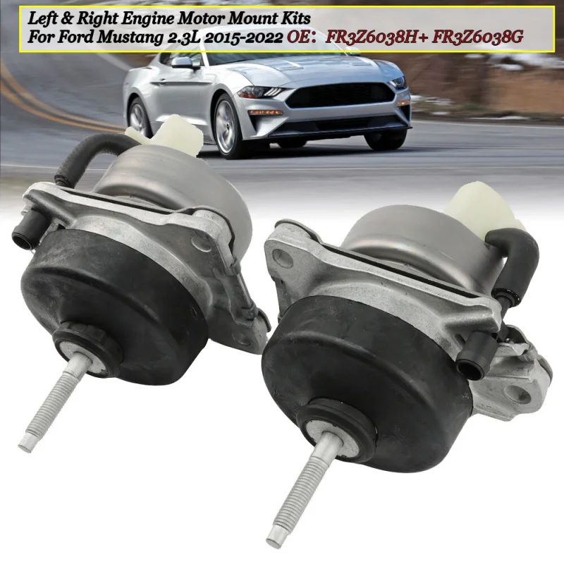 

For Ford Mustang 2.3L 2015-2022 FR3Z6038H Left & Right Engine Mount Kits FR3Z-6038-A FR3Z-6038-H FR3Z-6038-B FR3Z-6038-G