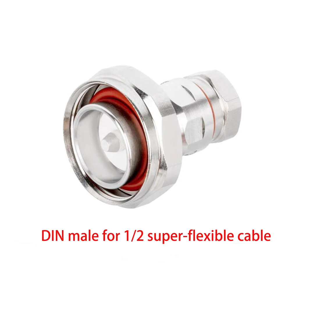 1PC DIN N Type Male Plug Female Jack RF Coax Connector For 1/2 Super Flexible Cable 50-9 Wire High Quality NEW Wholesale