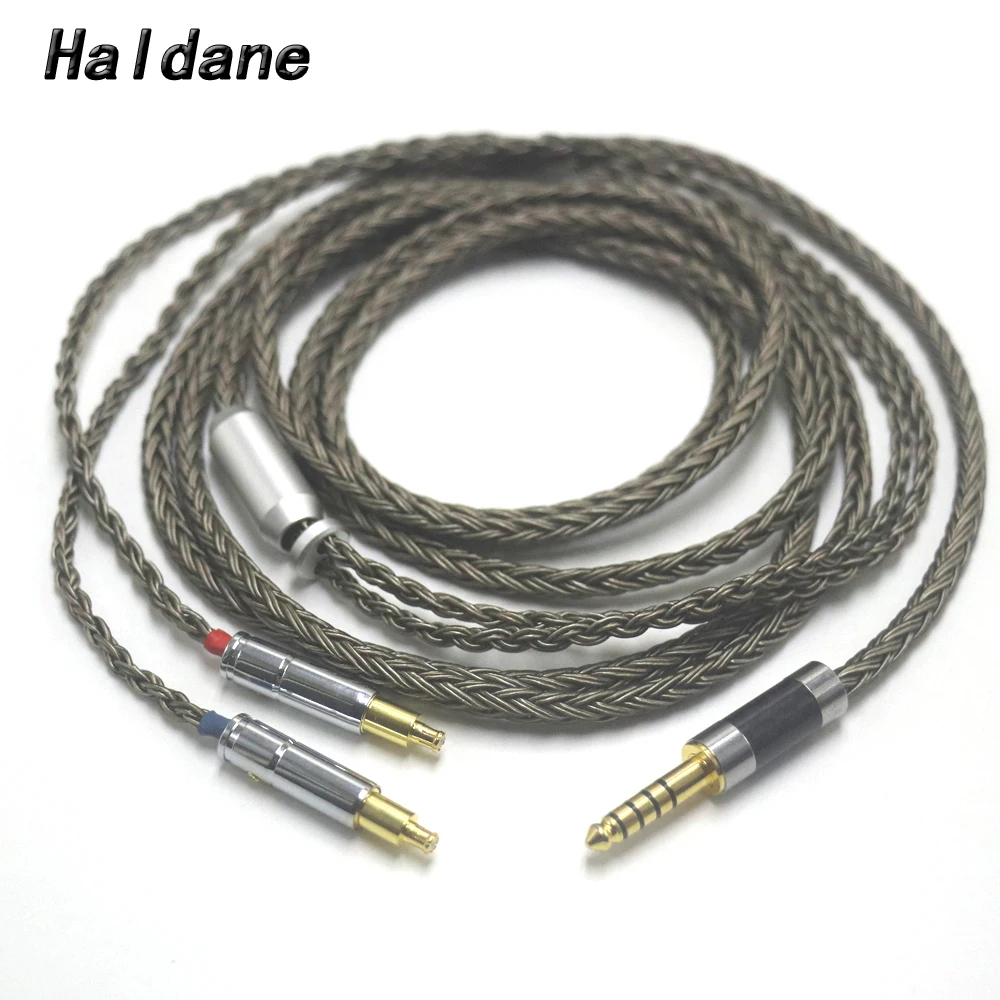 

Haldane Gun-Color 16core for Technica ATH-WP900 MSR7B AP2000 ES770H SR9 ADX5000 XLR/2.5/4.4mm Balance Headphone Upgrade Cable