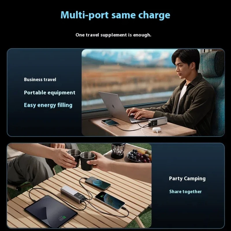 CUKTECH No.10 Plus 120W Power Bank 15000mAh Fast Charging Power Bank High-Power Fast Charge PowerBank For Xiaomi Apple Laptop