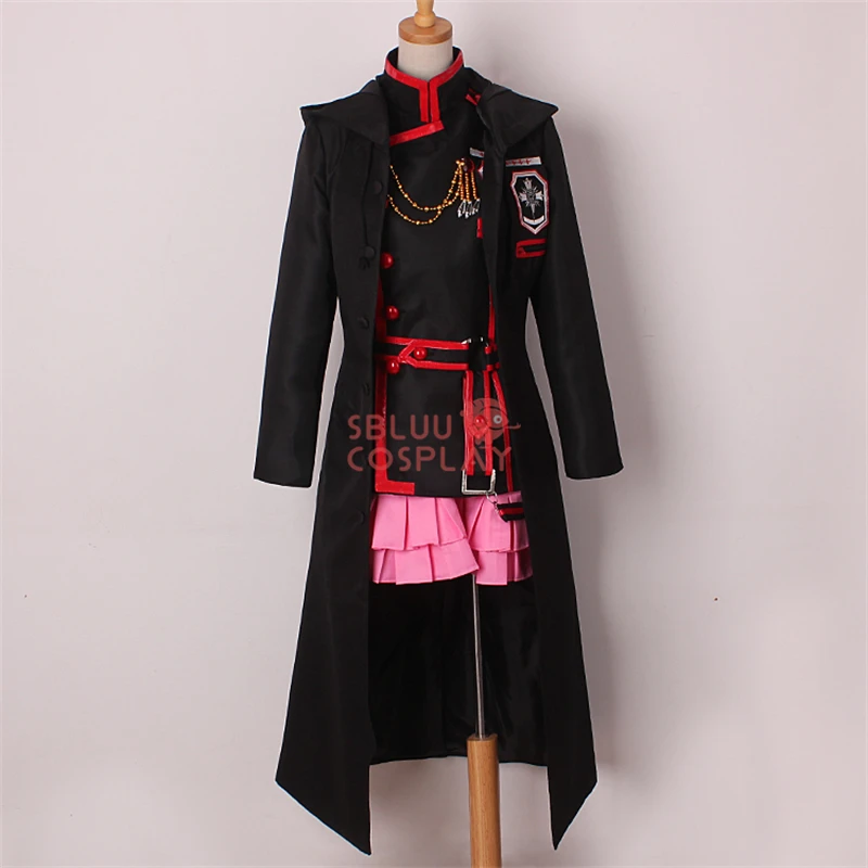 SBluuCosplay Anime D.Gray Man Hallow Lenalee Lee Cosplay Costume Custom Made