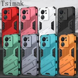 Shockproof Case For Xiaomi 13T Pro Mi 13 Lite Armor Cover for Redmi Note 12 12S 12C POCO F5 X5 M5S C65 F6 M6 X6 Pro Back Coque