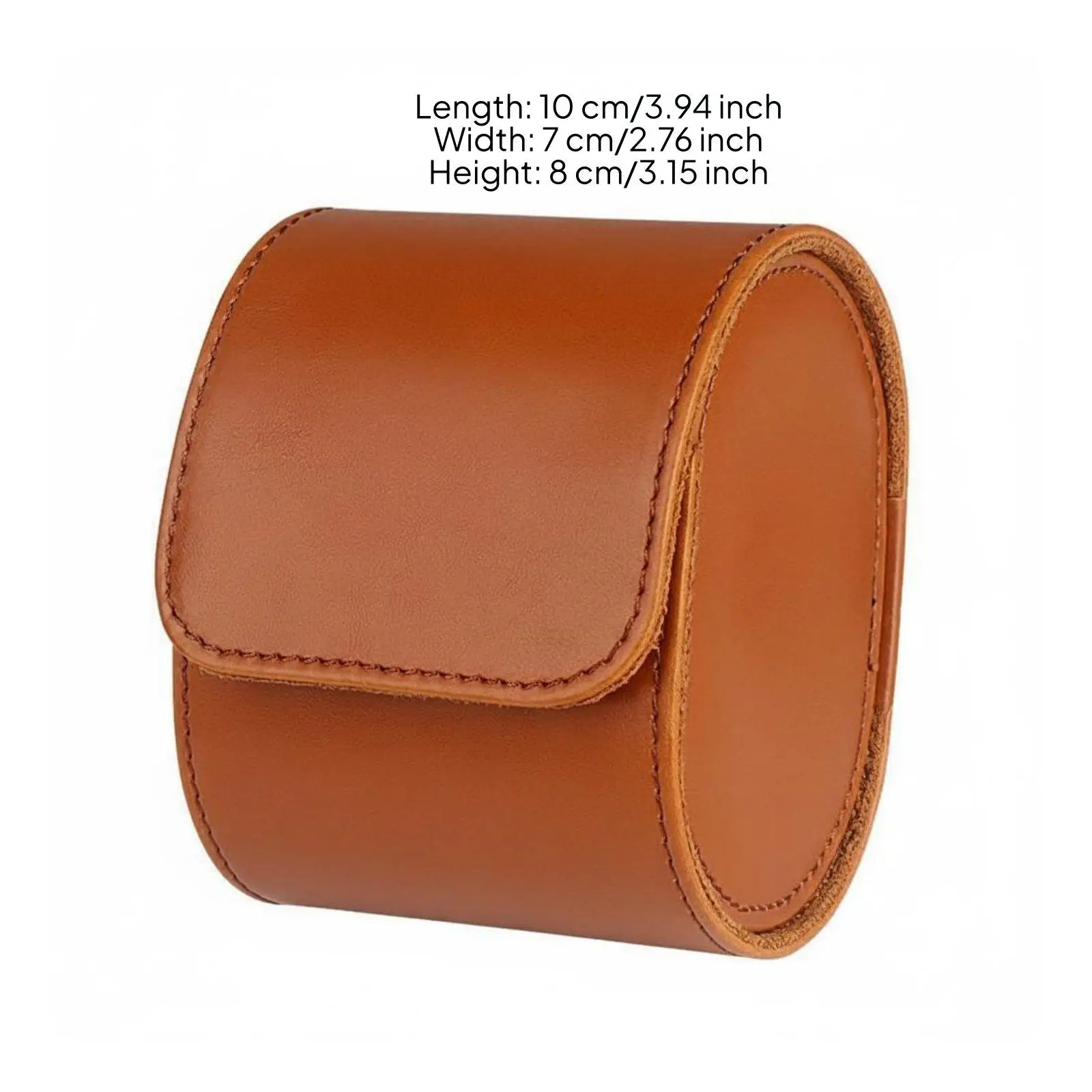 Elegant PU Leather Watch Storage Box with Removable Pillow for Watch Bracelet Home Office Gift
