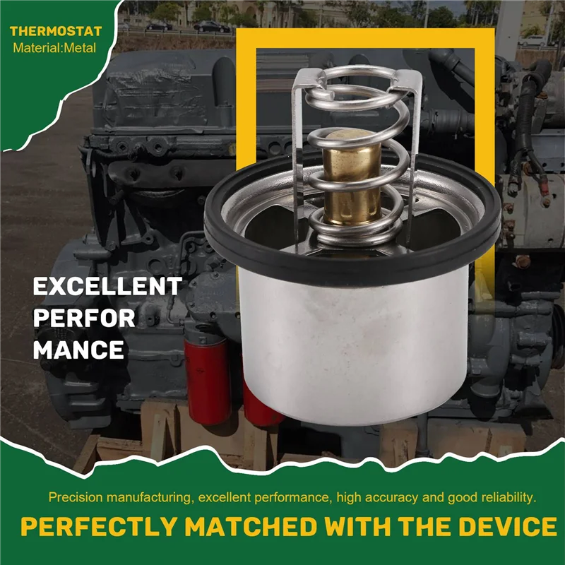 2X 23503827 Termostat 160 °   Cocok Untuk Mesin Detroit Diesel S60