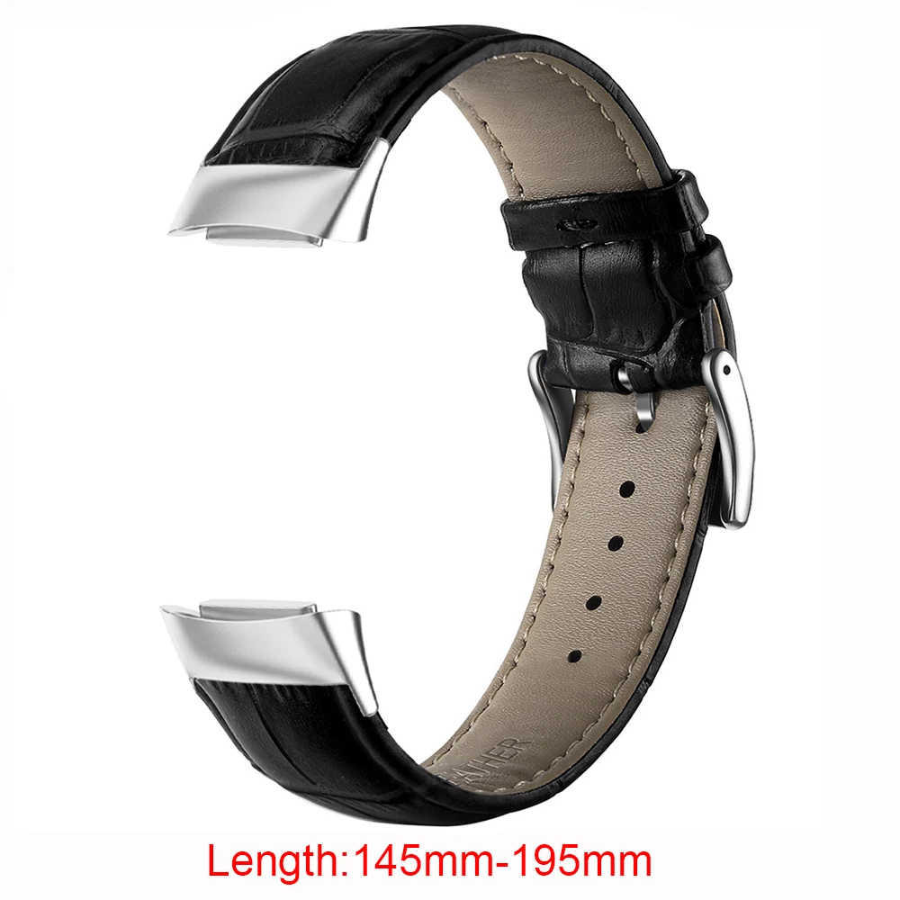 Weiches Lederband für Fitbit Charge 6 5 Frauen Männer Uhr Armband Armband schlaufe für Fitbit Charge 5 6 Handgelenk gürtel