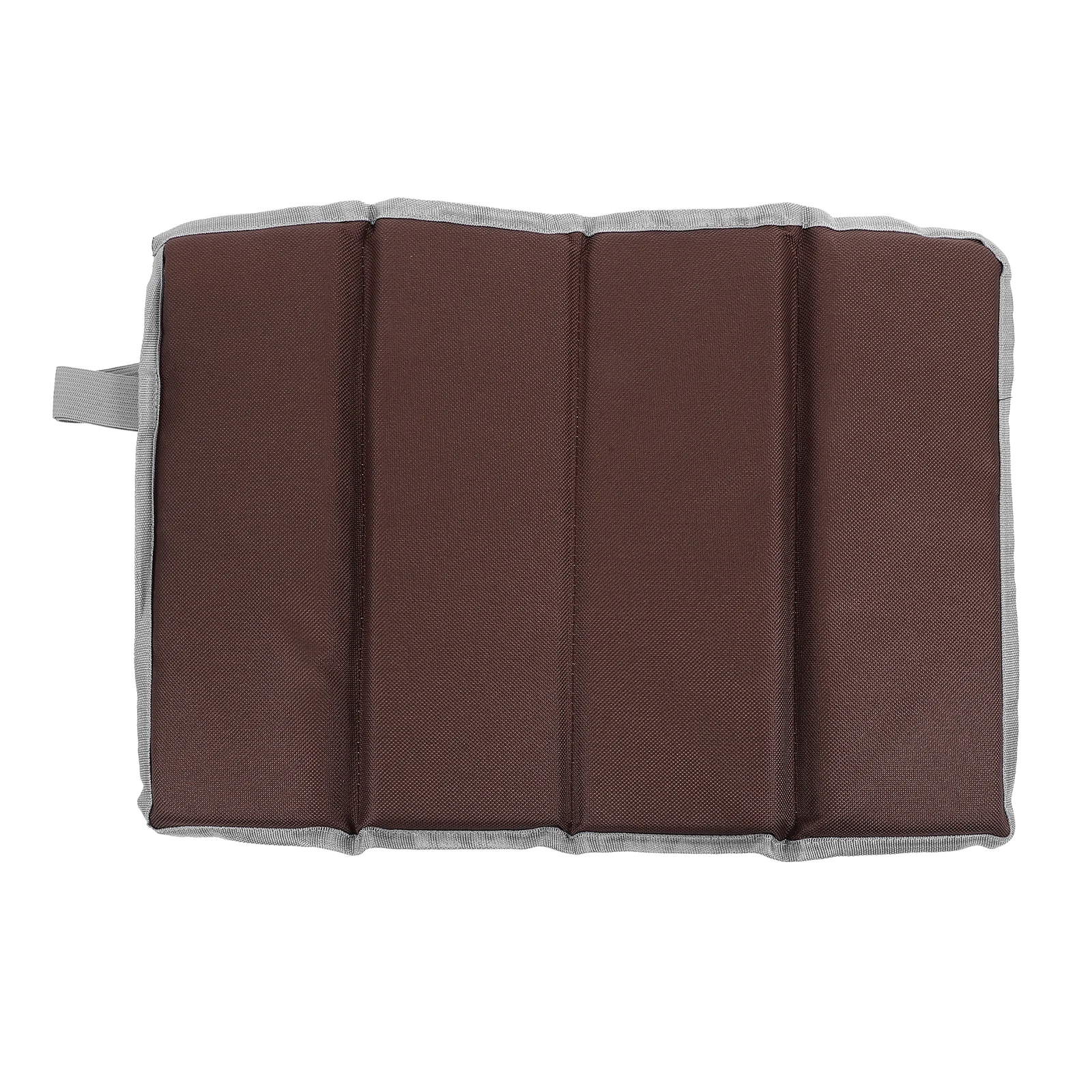 

Folding Seat Pad 4 Fold Pearl Cotton Silver Coated Camping Mat Outdoor Portable Picnic Pad Anti Dirt Cold Travel Park Beach