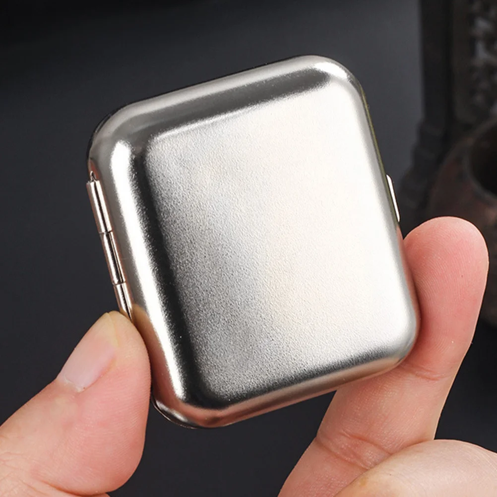 

Portable Ashtray Metal Cigar Ash Car Ash Trays Tray Durable Outdoor Travel Car Cigarette Holder With Lid