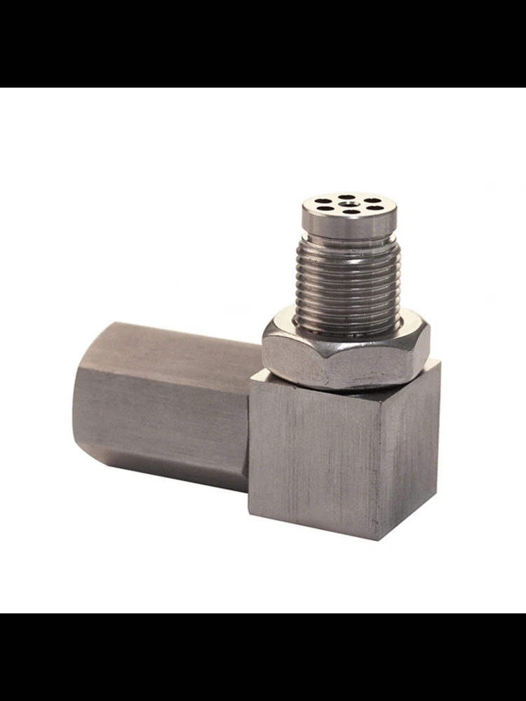 Auto Universele O2 Zuurstofsensor Spacer Motorlicht Adapter Bung Katalysator Fix Ijzer Vernikkelen - afbeelding 2