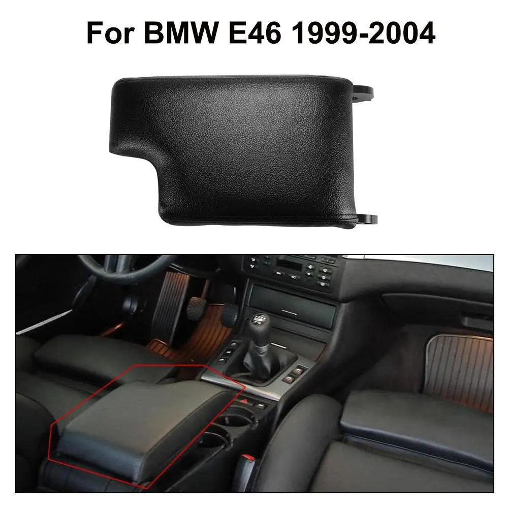 Car Center Armrest Cover Console Lid Beige Direct Fit for BMW 1999-2004  3 Series E46 Model Car Accessories