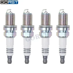 4 Pcs BKR8EIX 2668 Iridium Spark Plug for Audi A3 A4 A5 TT for Vw CC Golf Jetta Passat Tiguan Beetle EOS BKR8EIX2668