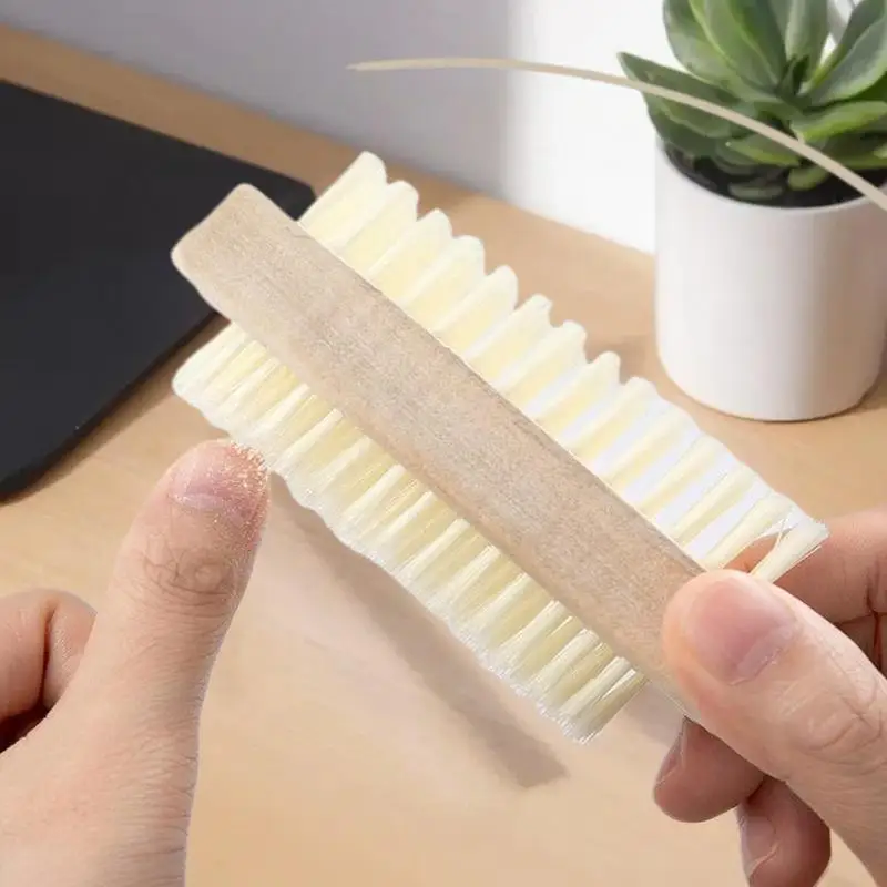 Brosse de nettoyage des ongles Double face, outil de manucure et de pédicure, idéal pour les ongles et les orteils