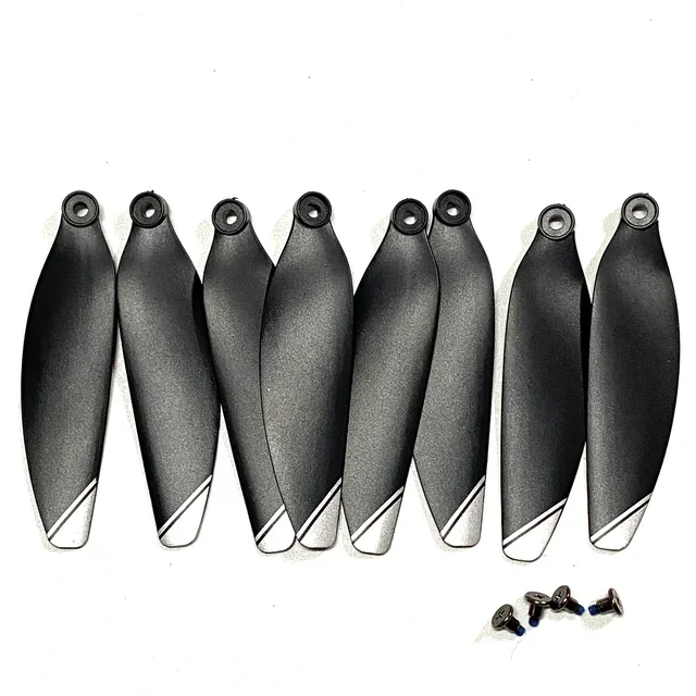 8PCS LSRC LS-S5S Quadcopter Blades Accessories S5S Mini RC Drone Propellers Maple Leaf Wing Blade Propeller