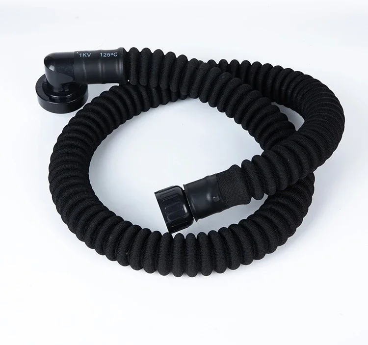 The latest electric air supply anti-virus mask connection hose TPE high elastic resistance