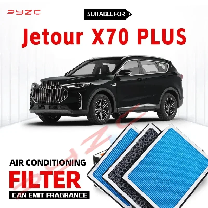For Jetour X70 PLUS Cabin Filter Air Filter Activated Carbon Air Conditioning Filter with Fragrance to Purify Car Cabin Air