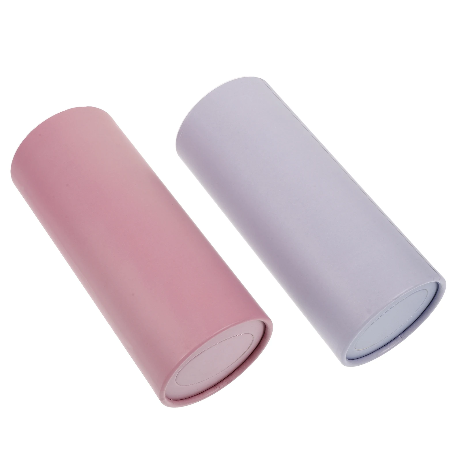 

2 Pcs Car Tissue Box Accessories Vehicle Cylinder Holder Paper Tube Auto Dispenser Refillable Fashionable Decorative